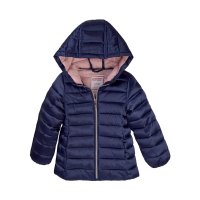 8GCOAT 11K: Navy Short Puffa Jacket (1-3 Years)